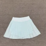 Women's Pleated Golf Tennis Skirt with Built-in Shorts, Anti-Exposure Lined Running Skort for Yoga & Sports - Image 8