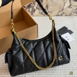 New quilted biker underarm bag-box