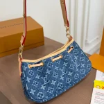 Vintage Monogram Underarm Crossbody Bag – Rare Salt-Style Preppy Aesthetic-box - Image 5