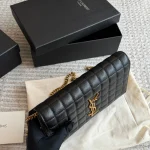 Just in: Small pebbled leather envelope bag-box - Image 6