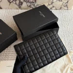 Just in: Small pebbled leather envelope bag-box - Image 4