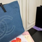 Vintage Denim Tote Bag- no box - Image 9