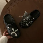 Cross-flower & Black Garden pattern on the upper - Image 2