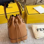 Petite bucket bag made of high-quality cowhide. Soft to the touch and built to last-box - Image 2