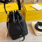 Petite bucket bag made of high-quality cowhide. Soft to the touch and built to last-box - Image 7