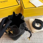 Petite bucket bag made of high-quality cowhide. Soft to the touch and built to last-box - Image 6