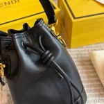 Petite bucket bag made of high-quality cowhide. Soft to the touch and built to last-box - Image 4