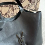 A classic tote bag crafted from premium, buttery-soft genuine leather-no box - Image 12