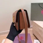 Tory Mini Gold Brick Crossbody Bag-box - Image 2