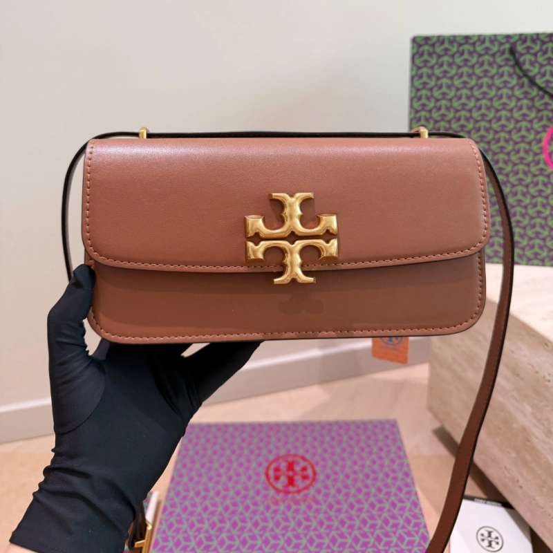 13428495665288200 Tory Mini Gold Brick Crossbody Bag-box - Image 1