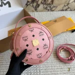 Classic mini round bag with a vintage circular silhouette that is simply chic-box - Image 14