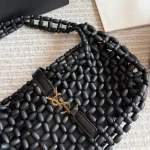 Beaded underarm bag, entirely hand-woven from wooden beads-box - Image 10