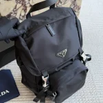 Nylon Backpack Features recycled nylon. Lightweight, practical, and low-maintenance-no box - Image 10