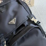 Nylon Backpack Features recycled nylon. Lightweight, practical, and low-maintenance-no box - Image 6