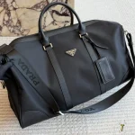 Black travel bag-no box - Image 8