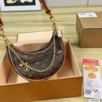 Featuring a uniquely shaped silhouette, it's also known as a moon bag-box - Image 6
