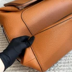 New Men's Backpack, Calfskin with Textile Lining, Dual-way Zipper Closure & Adjustable Shoulder Straps-no box - Image 13