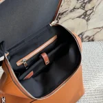 New Men's Backpack, Calfskin with Textile Lining, Dual-way Zipper Closure & Adjustable Shoulder Straps-no box - Image 8