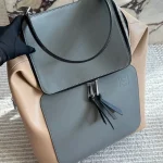New Men's Backpack, Calfskin with Textile Lining, Dual-way Zipper Closure & Adjustable Shoulder Straps-no box - Image 5