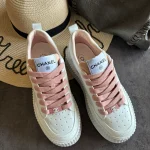 Chanel-style Chunky Sole Sneakers: Close-up Detail Shots-box - Image 10
