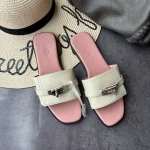 Square-Toe Single Strap Slip-On Details-box - Image 6