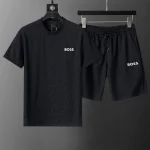 High-quality classic crew neck short sleeve set-no box