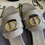 Stylish New Flat Slippers: Close-up Detail Shots-box - Image 8