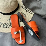 Square-Toe Single Strap Slip-On Details-box - Image 4