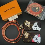 New Puppy Pattern Coin Purse, Crossbody Bag, Wallet, Wristlet, Doll/Lipstick/Key Holder-box