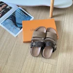 Chain Slide Sandals / Slippers-box - Image 5