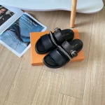 Chain Slide Sandals / Slippers-box - Image 5