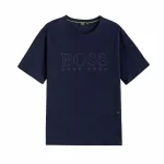 Solid color classic slim-fit short sleeve