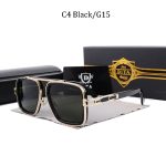 DITA Vintage Trendy Combination Frame Sunglasses, Oversized Square / Double‑Bridge Square - Image 14