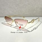 Valentino V‑Logo Metal Cat‑Eye Photochromic Sunglasses - Image 3
