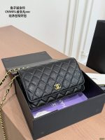Chanel caviar chain wallet - Image 11