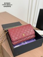Chanel caviar chain wallet - Image 5