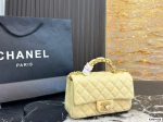 Chanel handlebag, round-shaped, large size, comes with a case - Image 4