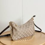 GG‑Pattern Print Chain Hobo Shoulder Bag - Image 19