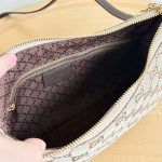 GG‑Pattern Print Chain Hobo Shoulder Bag - Image 8