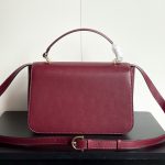 Gucci D‑Shape Metal Buckle Flap Top‑Handle Small Square Bag - Image 9