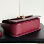 Gucci D‑Shape Metal Buckle Flap Top‑Handle Small Square Bag - Image 7