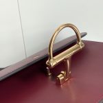 Gucci D‑Shape Metal Buckle Flap Top‑Handle Small Square Bag - Image 6