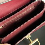 Gucci D‑Shape Metal Buckle Flap Top‑Handle Small Square Bag - Image 5