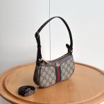 GG‑Pattern Web Stripe Hobo Underarm Shoulder Bag - Image 17
