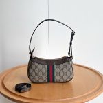 GG‑Pattern Web Stripe Hobo Underarm Shoulder Bag - Image 16