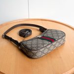 GG‑Pattern Web Stripe Hobo Underarm Shoulder Bag - Image 15