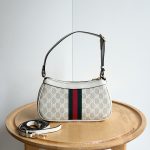 GG‑Pattern Web Stripe Hobo Underarm Shoulder Bag - Image 10