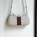 GG‑Pattern Web Stripe Hobo Underarm Shoulder Bag - Image 5