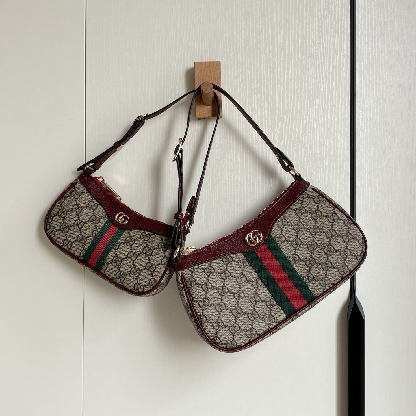 13431858341532903 GG‑Pattern Web Stripe Hobo Underarm Shoulder Bag - Image 1