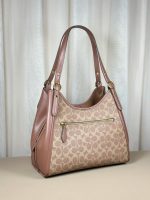 COACH Erin Signature Leather Underarm Bag - Image 12